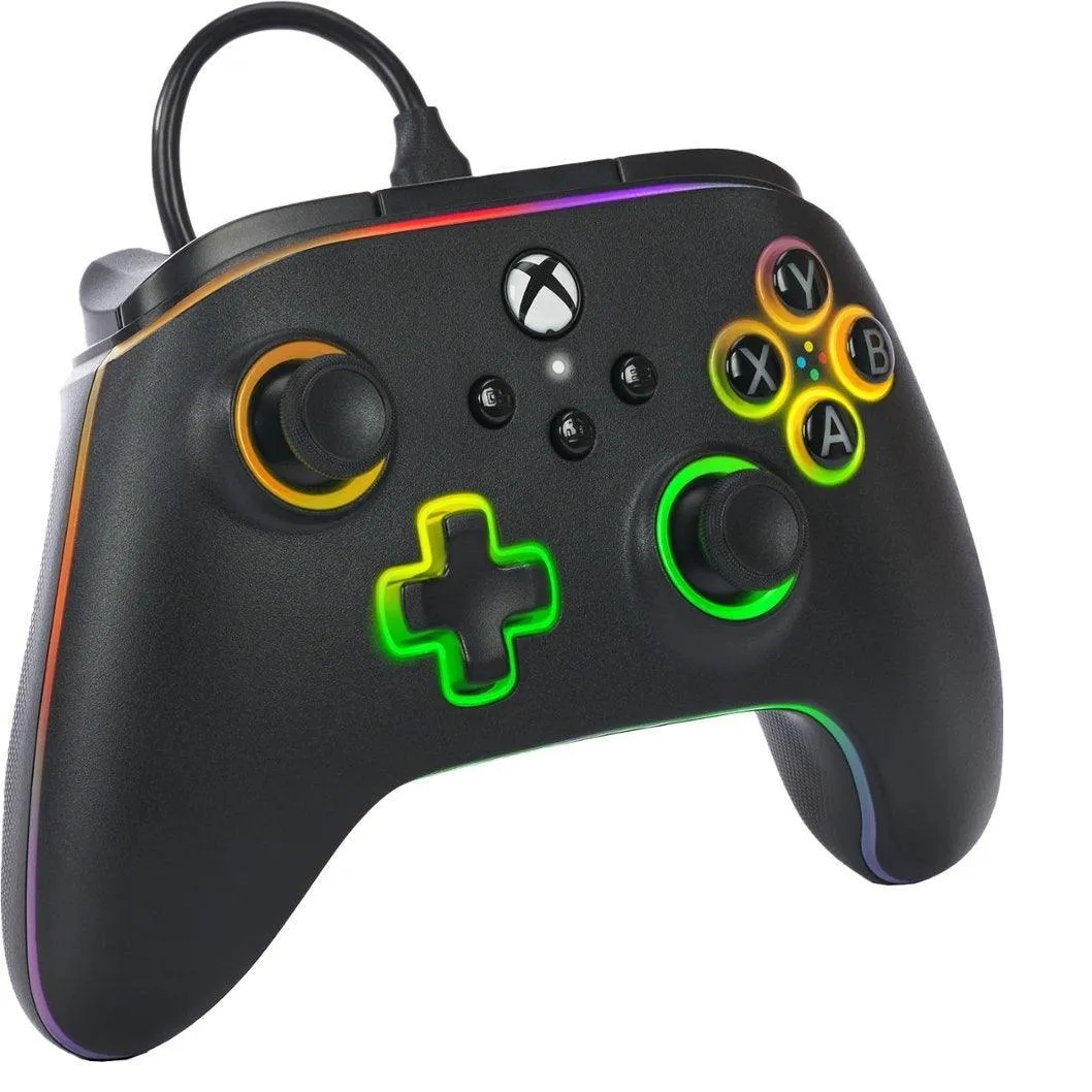 PowerA Advantage Wired Controller for Xbox Series X|S with Lumectra Black