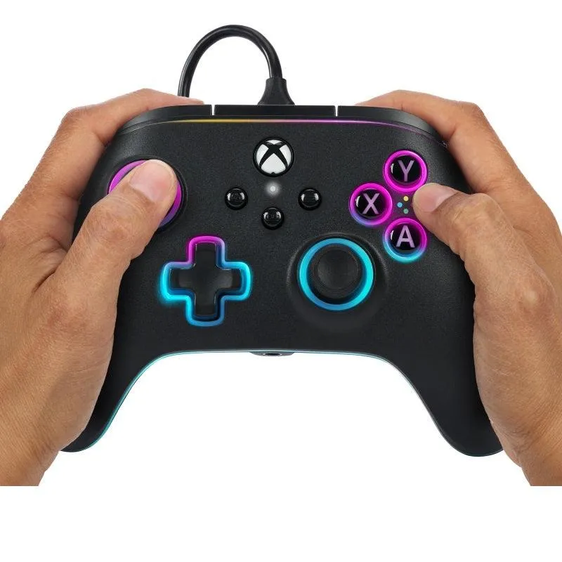 PowerA Advantage Wired Controller for Xbox Series X|S with Lumectra Black