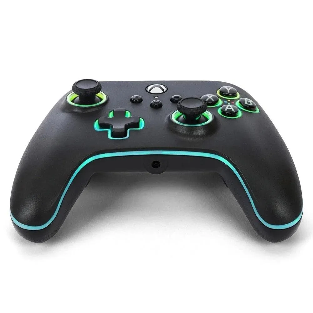 PowerA Advantage Xbox Wired Controller for Xbox Series X|S with Lumectra   RGB LED Strip Bundle