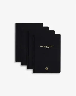 Productivity Planner One Year Bundle - Black