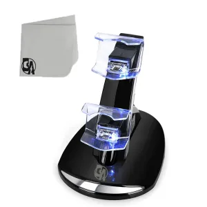 PS4 Controller Charging Dock Station With Protection Chip LED Indicator