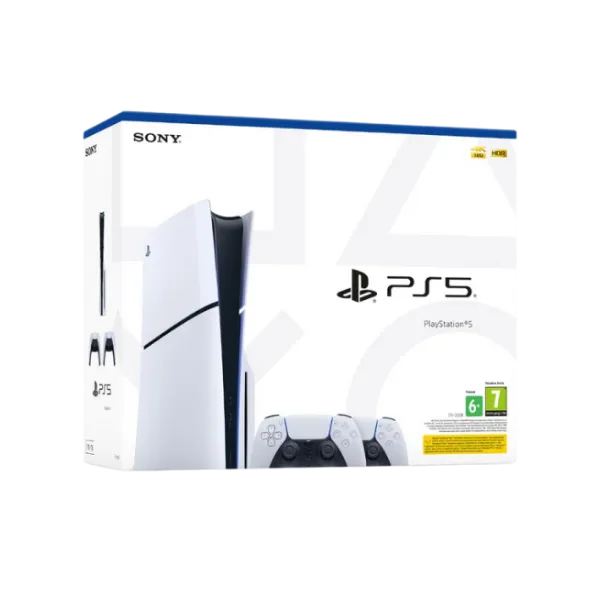 PS5® Console - Two DualSense Wireless Controllers Bundle for PS5