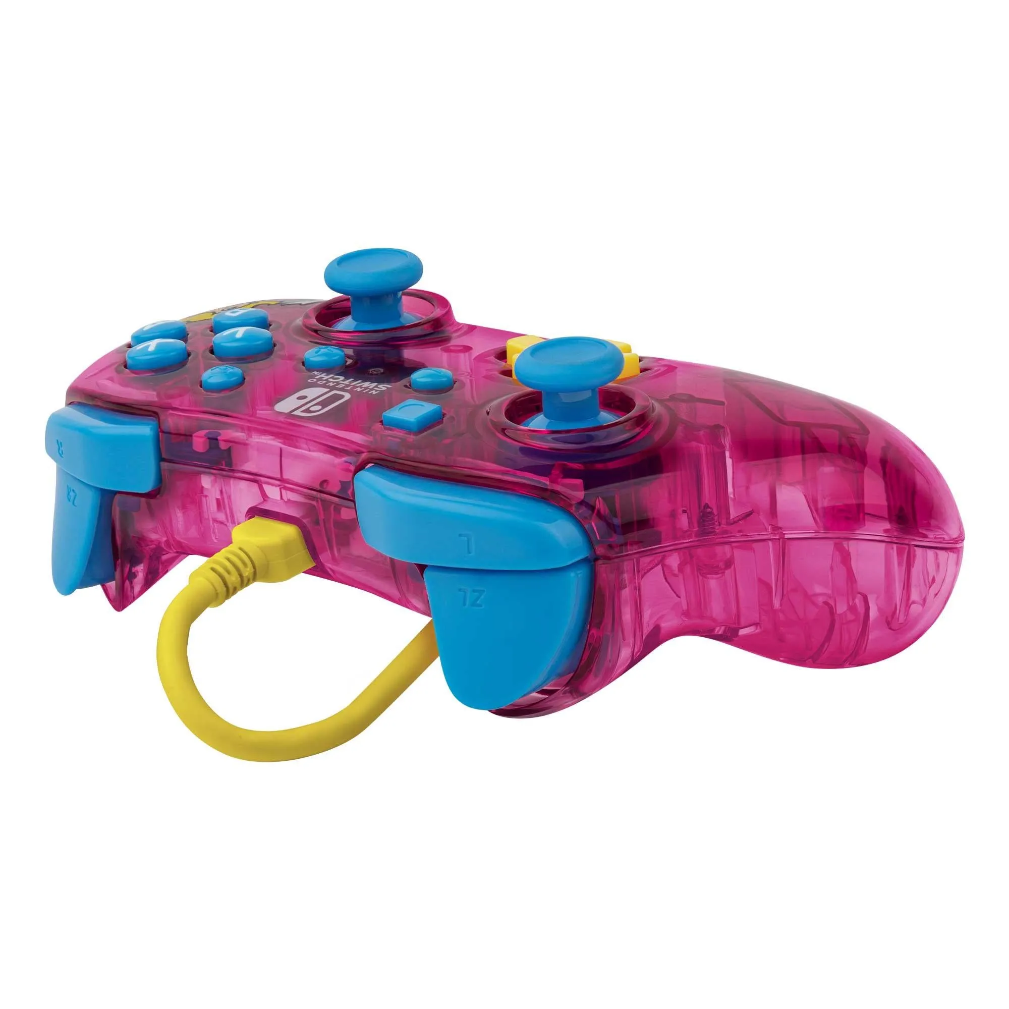 Rock Candy Wired Controller for Nintendo Switch Peach Pink