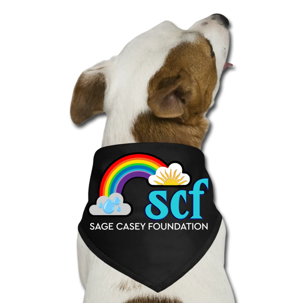 SCF Dog Bandana (BLACK)