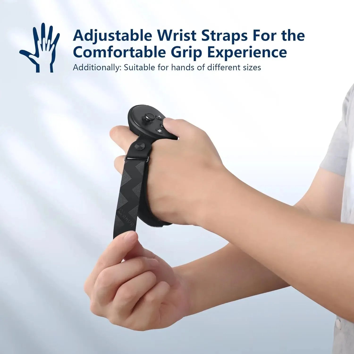 Silicone Controller Grips Cover for Quest 3S/ Quest 3