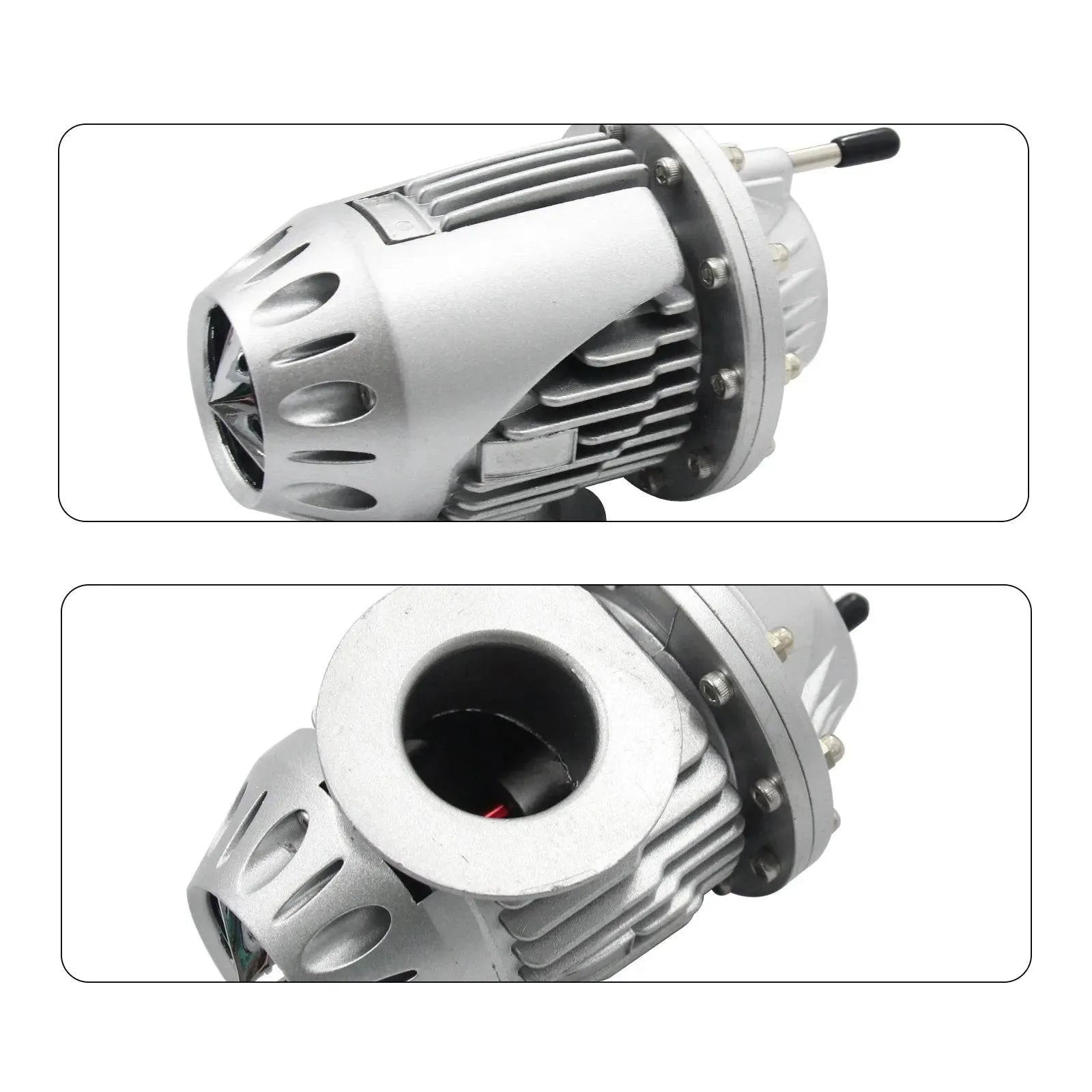 SQV4 Turbocharger Turbines Blow Off Valve Aluminum Alloy Exhaust Pressure Relief Valve with Adapter Installation Accessories