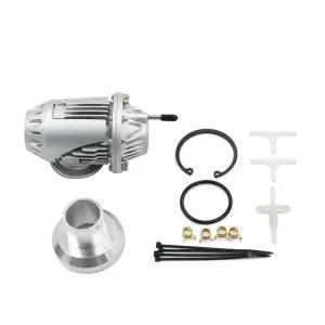 SQV4 Turbocharger Turbines Blow Off Valve Aluminum Alloy Exhaust Pressure Relief Valve with Adapter Installation Accessories