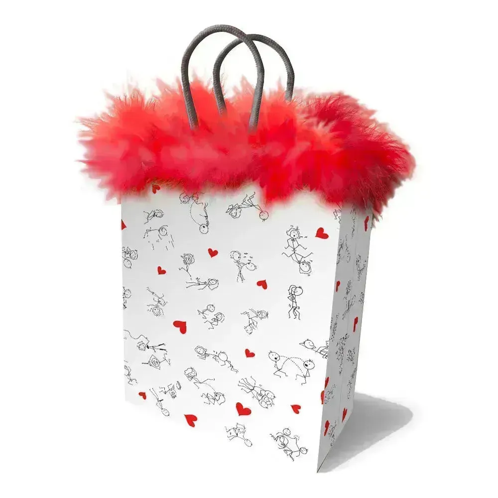 Stick Figures Gift Bag - Novelty Gift Bag