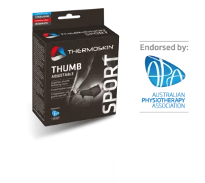 Thermoskin Sport Thumb Adjustable Black Left L/XL