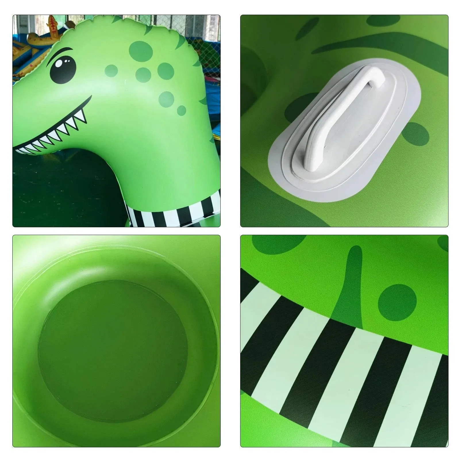 Thicken Snow Tube Inflatable Snow Sleds with Handles Winter Toys Snow Tubing for Kids Adults