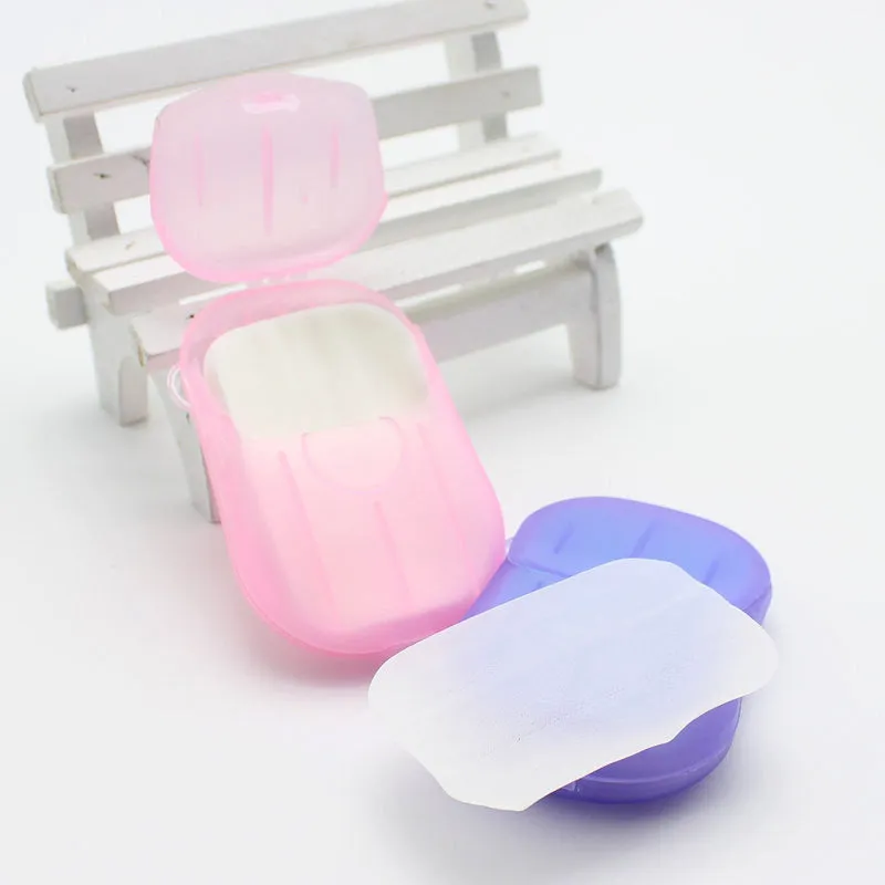 Travel disposable soap piece box customized logo
