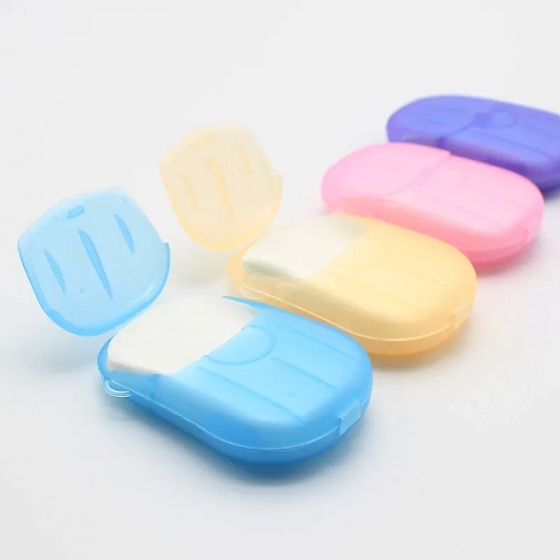 Travel disposable soap piece box customized logo