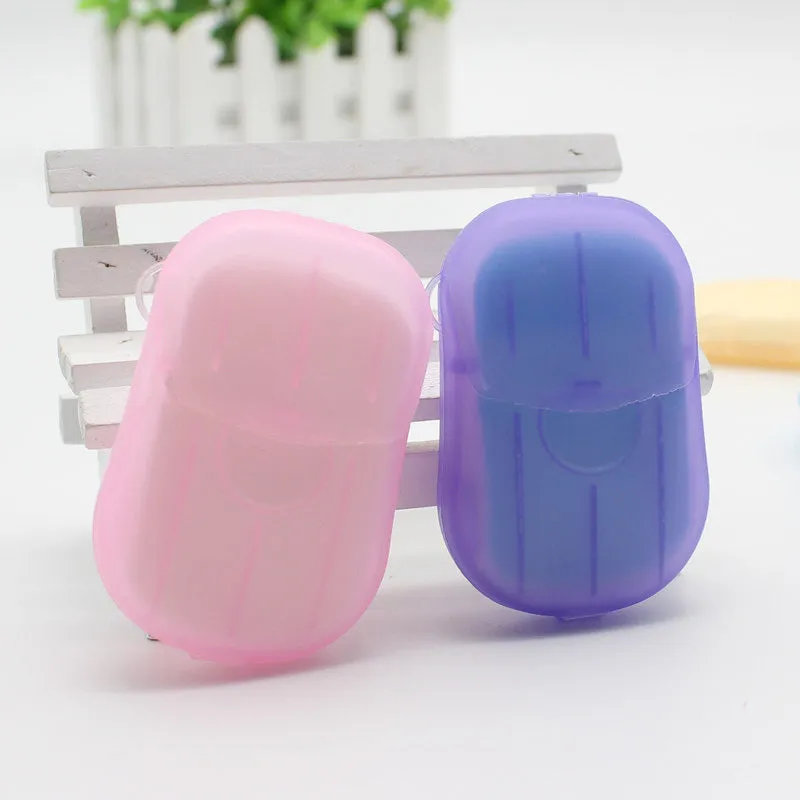 Travel disposable soap piece box customized logo