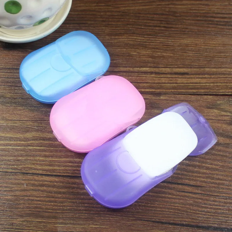 Travel disposable soap piece box customized logo