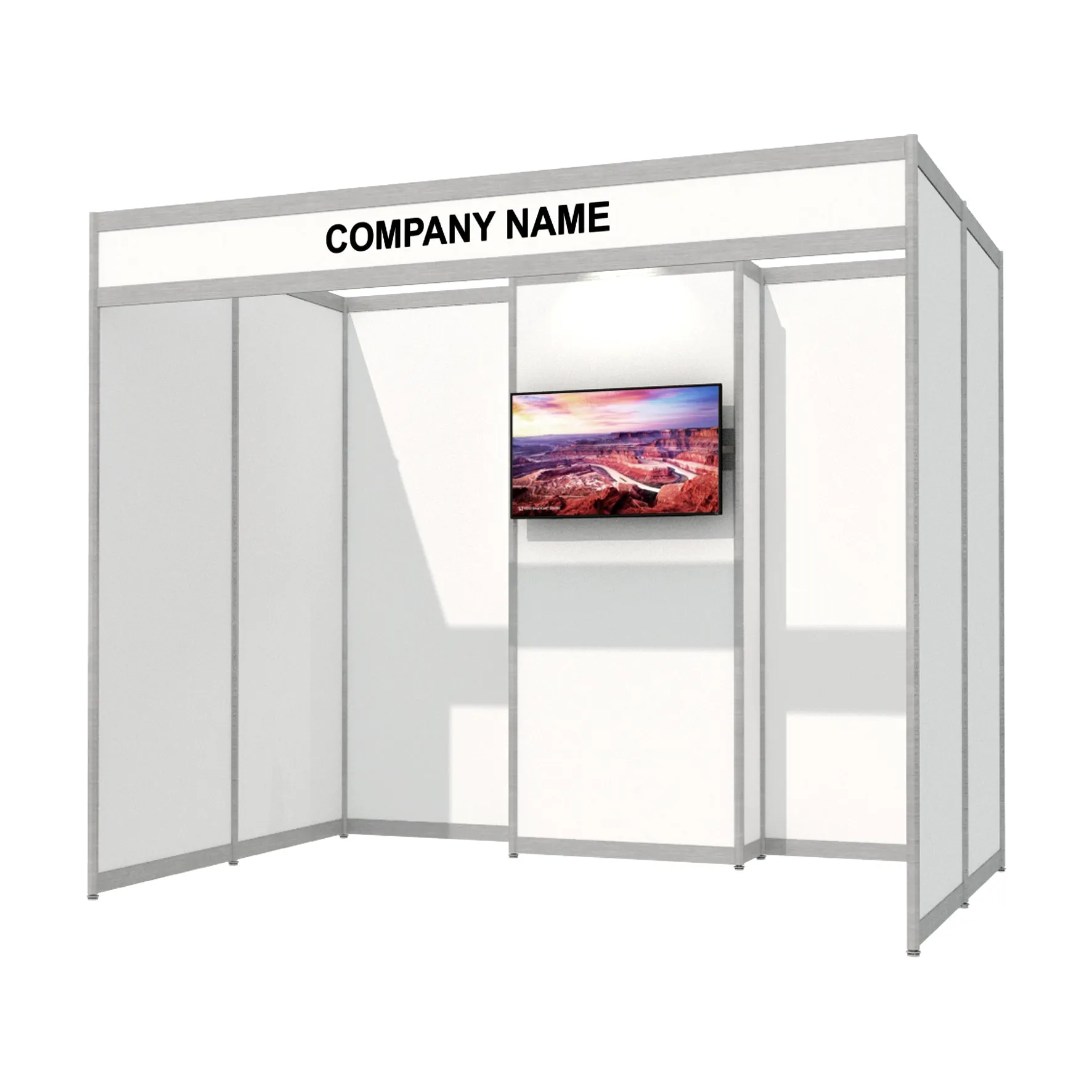 TV Wall Unit for Octanorm Expo Booth