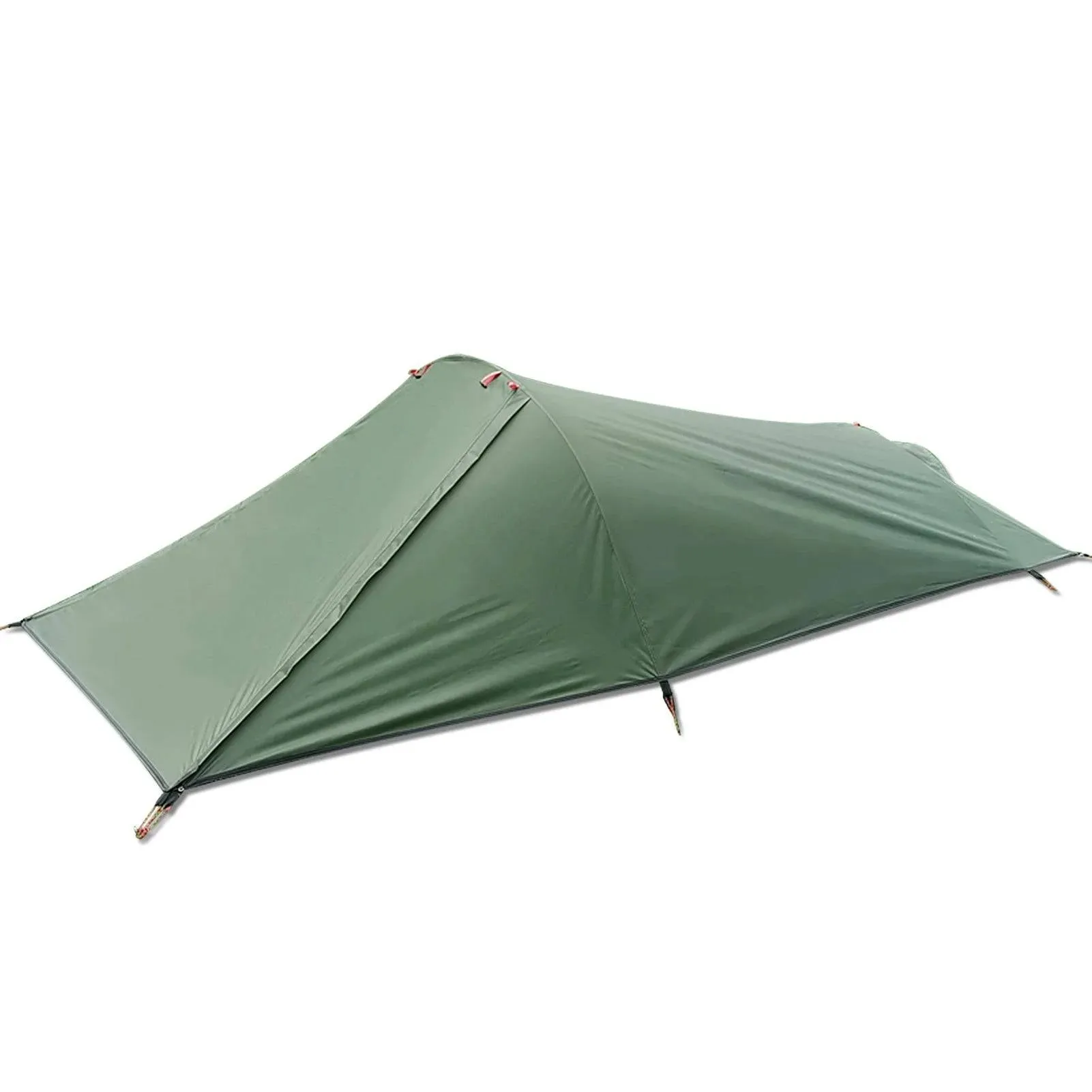 Ultralight Outdoor Camping Tent 1 Person Camping Tent Water Resistant Tent Aviation Aluminum Support Portable Sleeping Bag Tent
