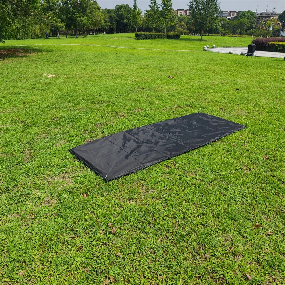 Ultralight Outdoor Camping Tent 1 Person Camping Tent Water Resistant Tent Aviation Aluminum Support Portable Sleeping Bag Tent