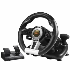 Usb Game Racing Steering Wheel With Pedals And Gear Controller Pxn-V3 Pro
