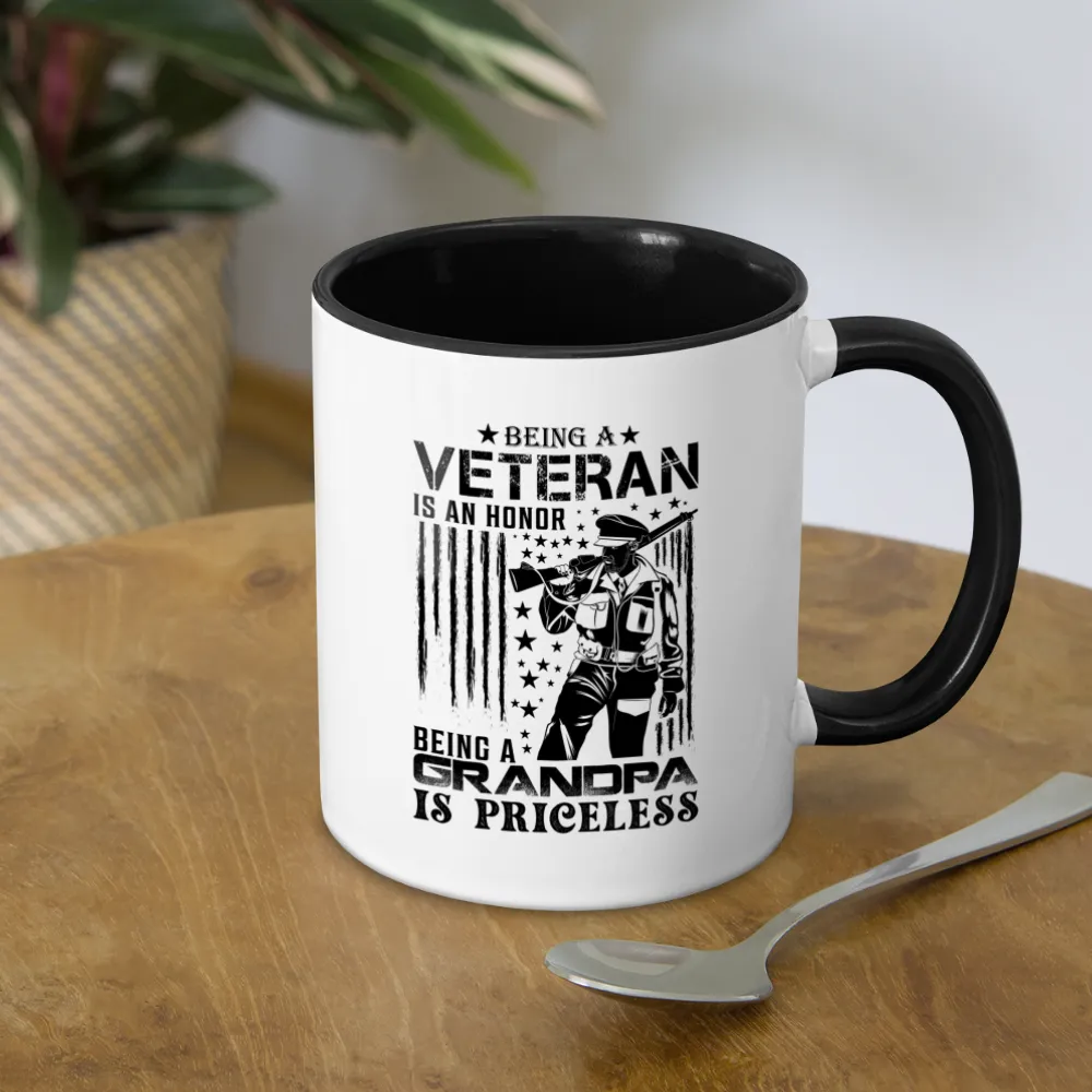 Veteran Grandpa Coffee Mug