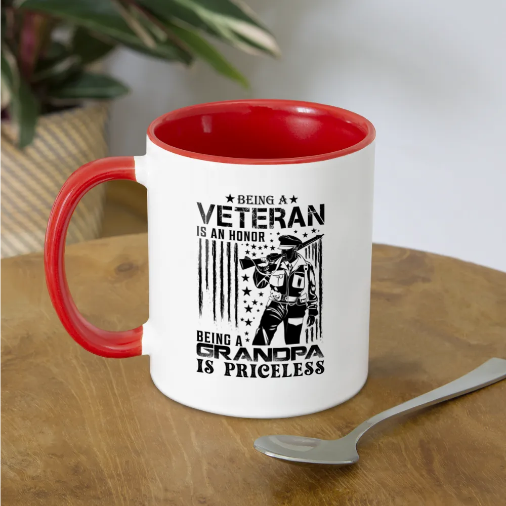 Veteran Grandpa Coffee Mug