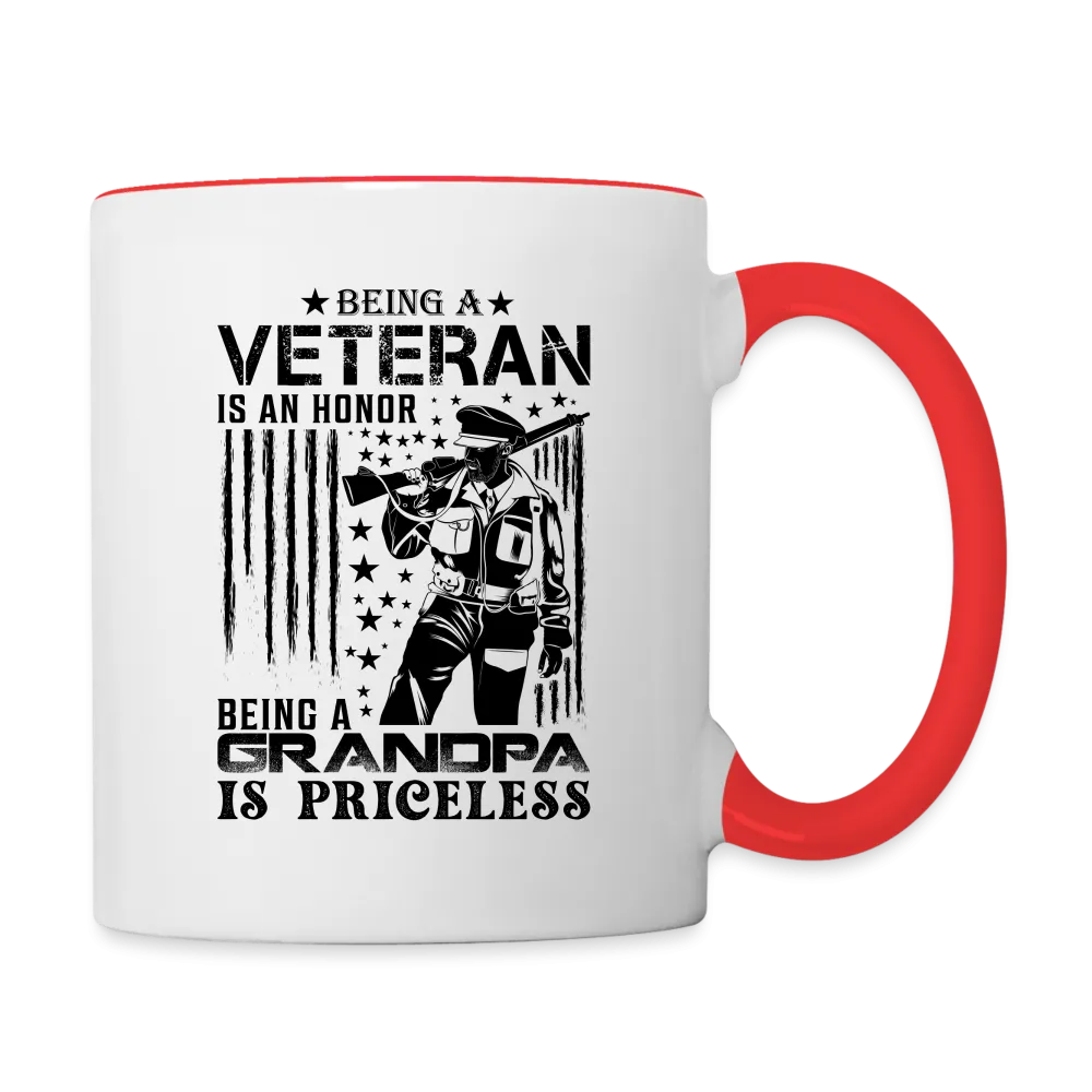 Veteran Grandpa Coffee Mug
