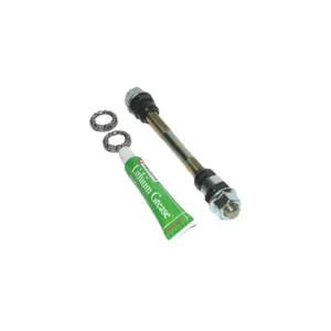 Weldtite 9.5X175Mm Rear Axle W/ Bearings/Grease: